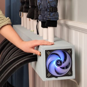 Boot drying system at home | DeMilked