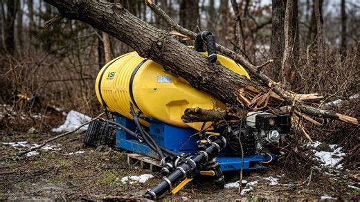 A tree destroyed my equipment! This could end a small business