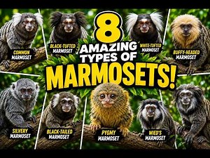 8 Types of Marmosets You Should Know | Amazing Marmoset Species Explained.