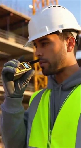 When everyone hears the same signal #constructionsite #constructionindustry