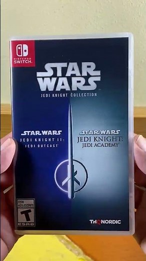 Star Wars Jedi Knight Collection Nintendo Switch Physical Unboxing