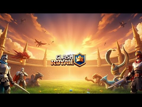 Jogando clash royale 2026
