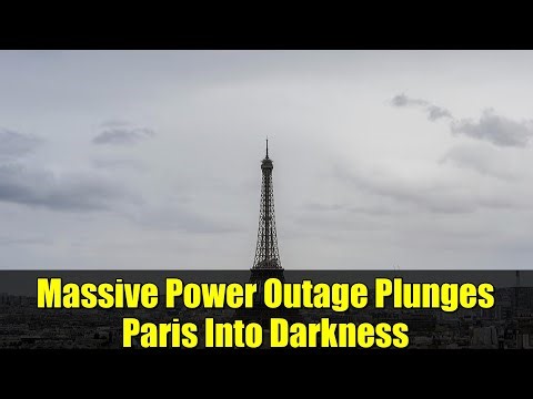 Massive Power Outage Plunges Paris Into Darkness | 55,000 Homes Affected