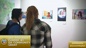A unique art program for students in the Juvenile Court and Community Schools is getting support from the DA’s Office through a community grant. Watch more in this video. San Diego County Office of Education California Arts Council | San Diego County District Attorney | Facebook