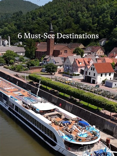 🌊✨ Set sail on an unforgettable adventure along the Rhine! 🚢 From charming villages to stunning castles, discover 6 must-see destinations with AmaWaterways. 🏰💖 Let the journey begin! #AmaWaterways #RiverCruise #TravelGoals #Wanderlust 🌍