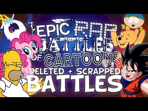 Epic Rap Battles of Cartoons Scrapped + Deleted Battles