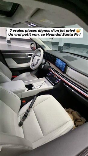 6.6K views · 568 reactions | 7 vraies places dignes d'un jet privé  Un vrai petit van, ce Hyundai Santa Fe ! Vous validez ? | Julien Rosburger | Facebook