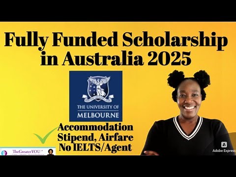 fully funded scholarship in australia 2025 | university of melbourne. admission in 7 DAYS