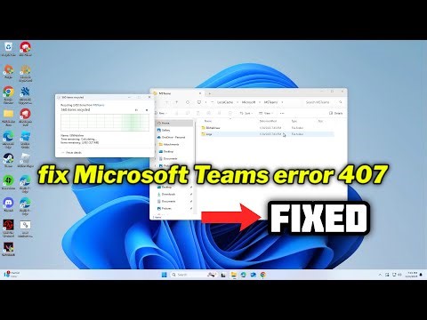(FIXED) Microsoft Teams error 407 in Windows
