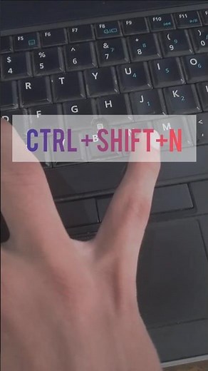 How to create new folder using keyboard in laptop/PC #shortcut #window