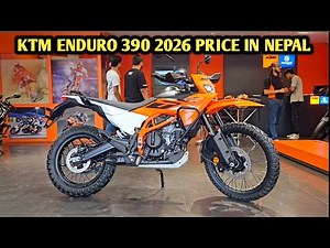 Ktm 390 Enduro R 2026 Details Review | Ktm 390 Enduro R price in Nepal