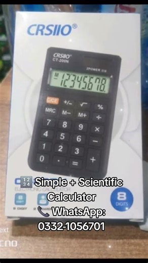 🔢 Simple + Scientific CalculatorPerfect for students & professionals!✔️ Basic + advance calculation