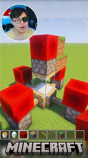 Making an X-Ray Machine in Minecraft 😱🔥 #MheeSuwat #minecraft #memes