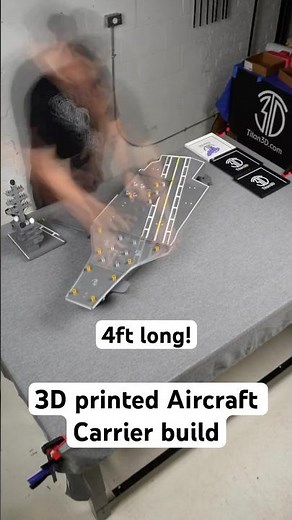 Building a massive 3D printed aircraft carrier