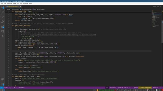 Python使用OAuth2自动化发送Outlook邮件(补充RefreshToken)