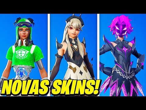 TODAS AS NOVAS SKINS DO FORTNITE! SKIN GRÁTIS, VAZAMENTOS E MAIS! (v25.20)