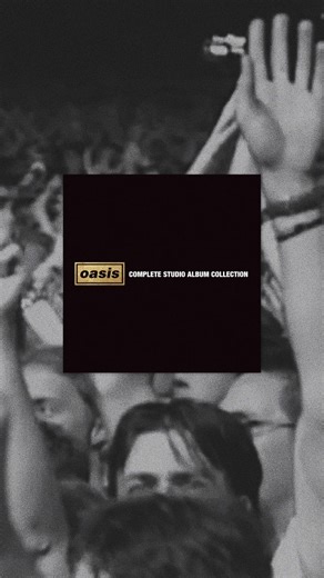 “Oasis – Complete Studio Album Collection” box sets out now! Incl. Limited Amazon Exclusive Gold Vinyl and CD. Order on Amazon. | Oasis