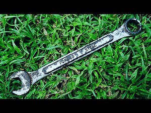 FORGING A KNIFE FROM A SPANNER WRENCH
