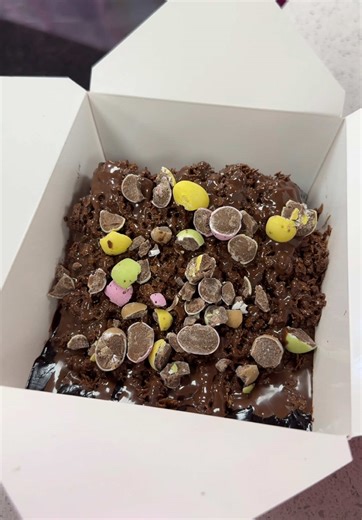 Decadent MINI Egg Crunch Matilda Cake Recipe