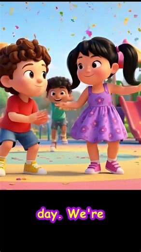 Sun is High! | Happy Kids Song #educationalvideo #nurseryrhymes #kidssongs #funforkids #dancevideo