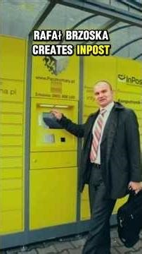 InPost - the locker delivery system, was invented by a Pole in 2006.Rafał Brzoska #polska #inpost