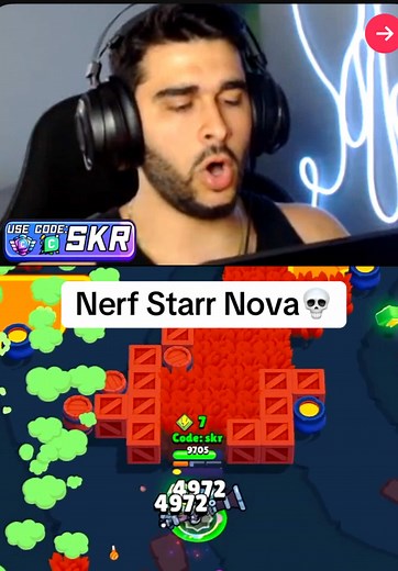 Nerf Star Nova💀#fyp #brawlstarstiktok #brawlstars | brawl stars