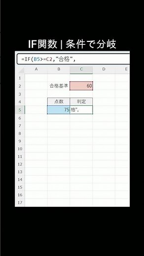 IF関数 | 条件で分岐 | Excel関数memo