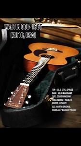 13 reactions | Brand: Martin 000-16GT (2016, USA)...