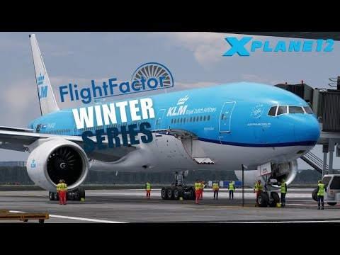 🔵 LIVE X-Plane 12.4.0-B1 | Winter Series | Amsterdam to Zurich | FlightFactor