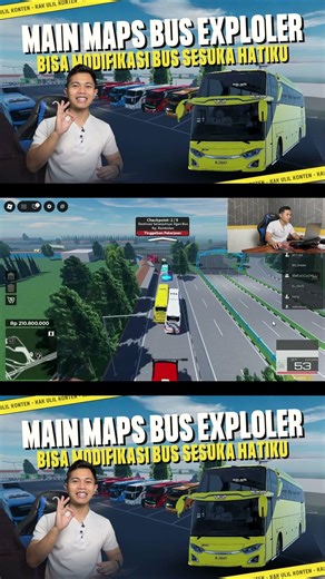 DAPATKAN MISI DAN MODIFIKASI BUS SESUKA HATIKU - PART 2 (MAP : BUS EXPLORER)