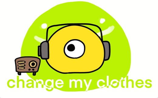 【zoe】一起听歌水视频-change my clothes