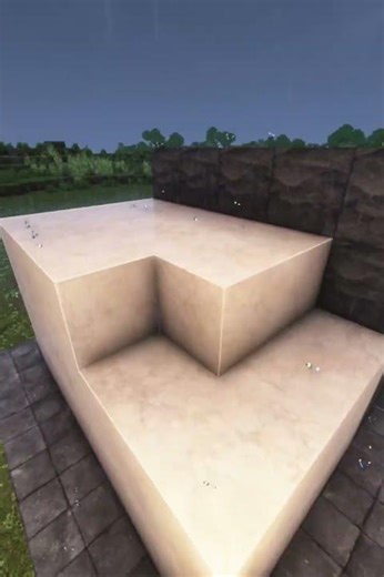 Minecraft Modern House Tutorial #shorts #minecraft #gaming