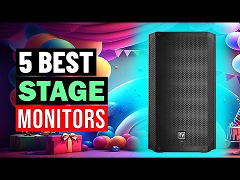 Best Stage Monitors 2024 | Top 5 Best Stage Monitor Speaker - Review