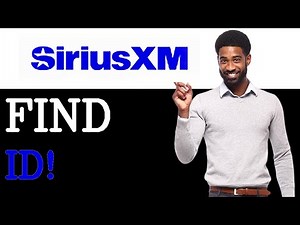 How Do You Find The Siriusxm Radio Id In Your Car (2025)