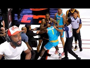 Dwight Howard vs Lance Stephenson HUGE FIGHT During Big 3 Game REACTION!