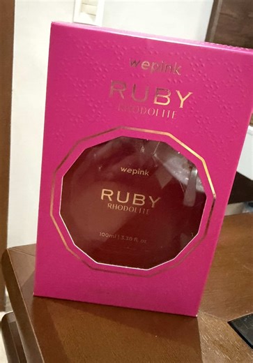 Perfume Review: We Pink Ruby Rhodolite
