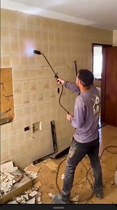 Effortless Tile Removal - Good tools and machinery make work easy