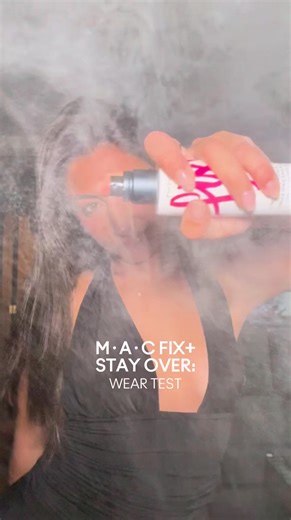 No sleep, bus, club, another club... the best alcohol-free setting spray can handle ANYTHING. Just spritz on some MAC Fix Stay Over and your makeup is set for the night (and probably the next day too, tbh) 🙌. #MACFixPlus | M·A·C Cosmetics