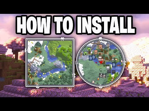 How To Download Minimap Mod For Minecraft! (1.21.3) - Xaero's Minimap