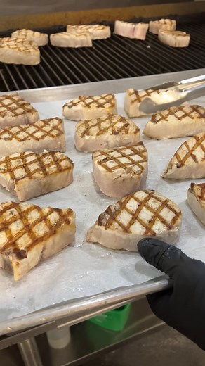 Grilled Swordfish Steaks: Searing Technique Revealed!