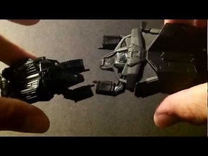 Hot Wheels vs Matchbox THE BAT from The Dark Knight Rises