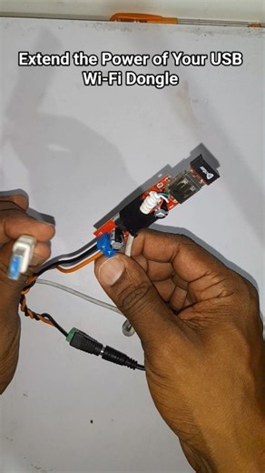 Extend the Power of Your USB Wi-Fi Dongle #wifirangeextender #usbwifi #diywifirangeextender