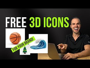 How to Make 3D Icons for FREE with AI (No Design Skills Needed!)