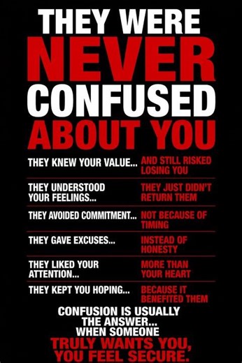 He's Not Confused, He's Just Not Into You #redflags #datingtruth