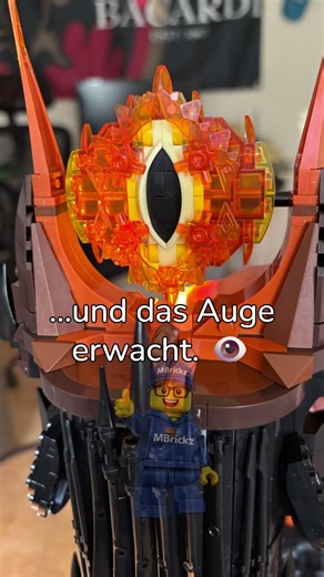 Barad Dûr – Wenn das Auge erwacht 👁️ | Klemmbaustein Showcase #lightmybricks #shorts