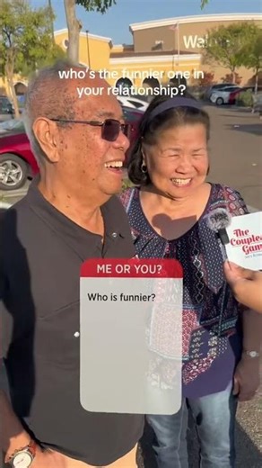 who's the funnier one in your relationship?