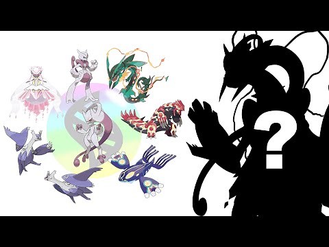 Drawing Mega Legendary Pokémon Fusion