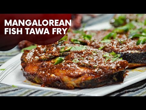Mangalorean Fish Tawa Fry ~ Surmai Tawa Fry ~ Anjal Tawa Masala