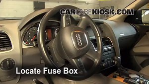 Interior Fuse Check: 2007 Audi Q7 3.6L V6