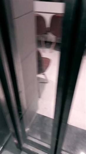 Automatic glass door elevator 6 person